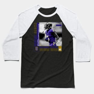 Marquise Brown Paper Poster Baseball T-Shirt